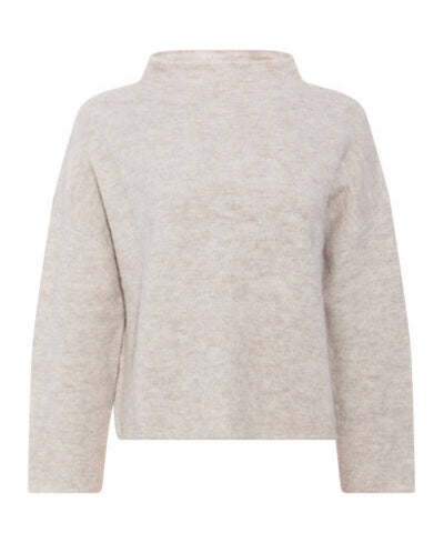 PBO Svera Knit Sweater - 190 Beige Melange