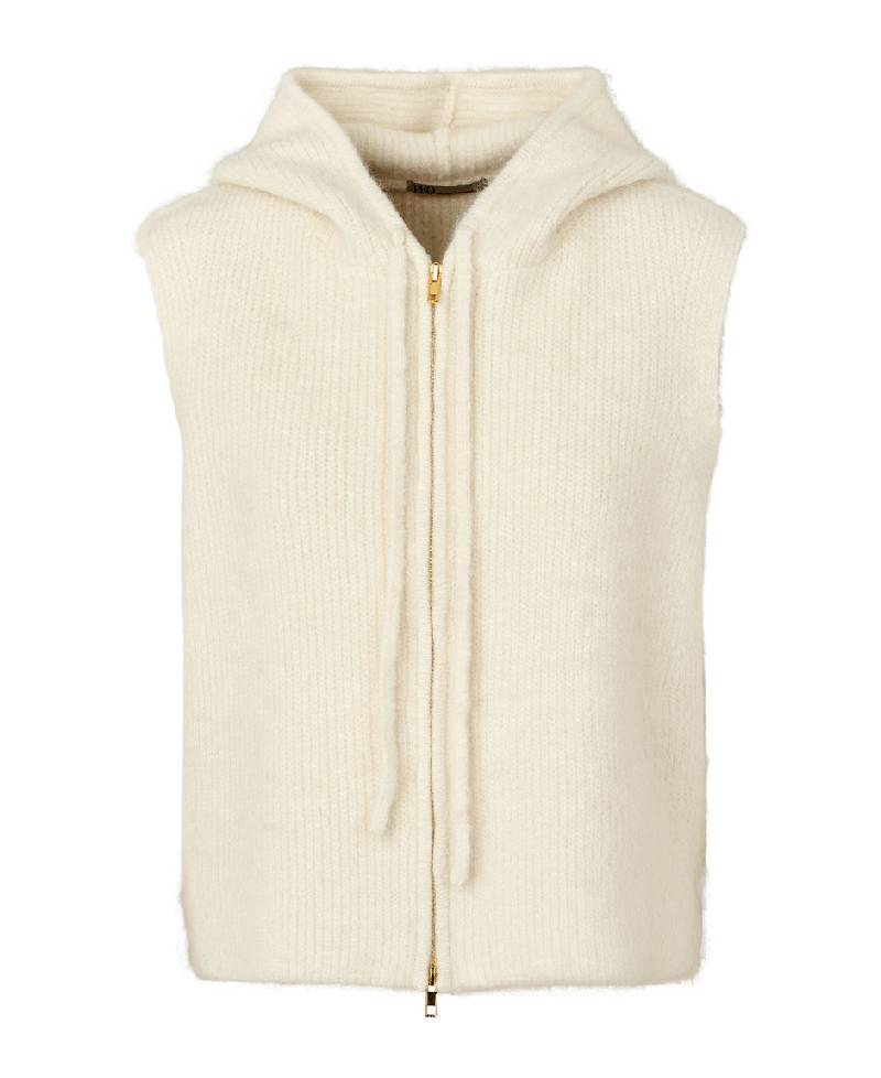 PBO Tea Knit Vest - 03 Ecru