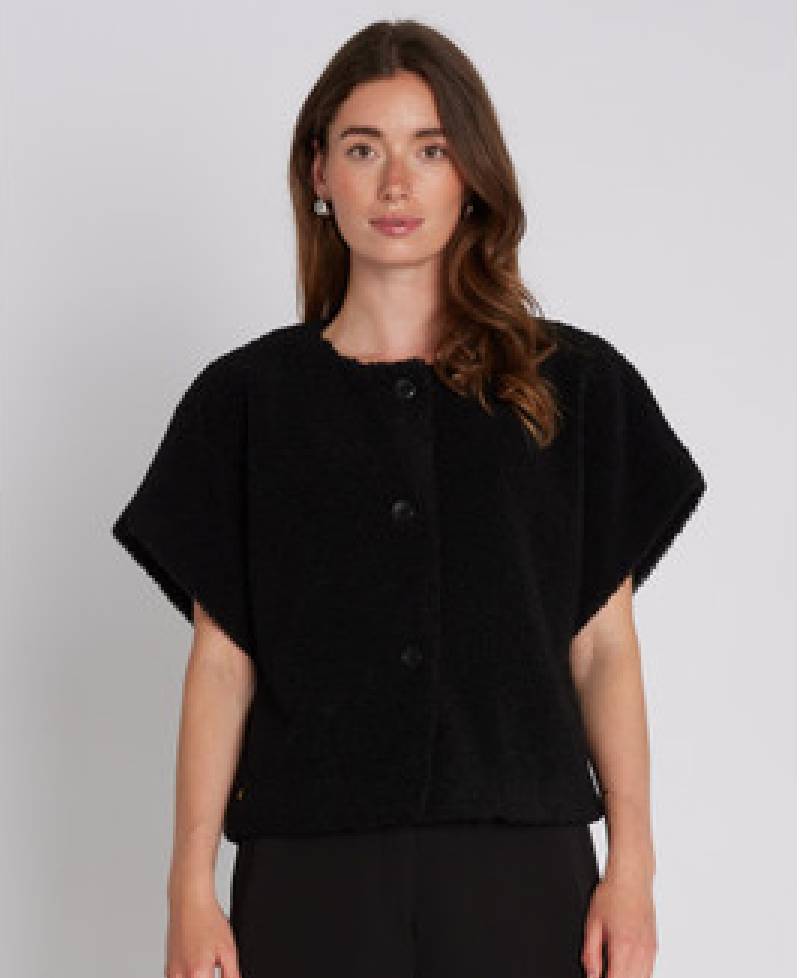 PBO Teddy Vest - 20 Black