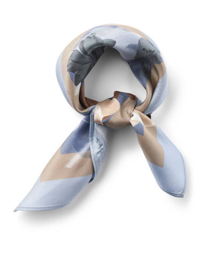 PBO Wildflower Scarf - 687 Dark flower print