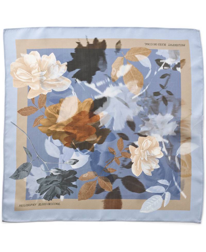 PBO Wildflower Scarf - 687 Dark flower print