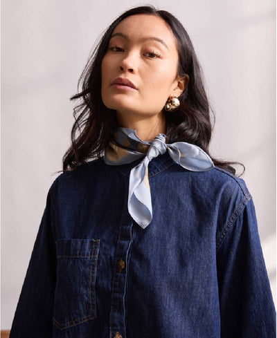 PBO Wildflower Scarf - 687 Dark flower print