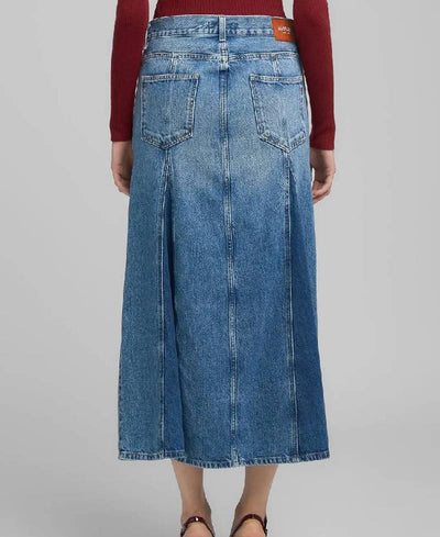 Replay Long Denim Skirt - MixCotton Denim