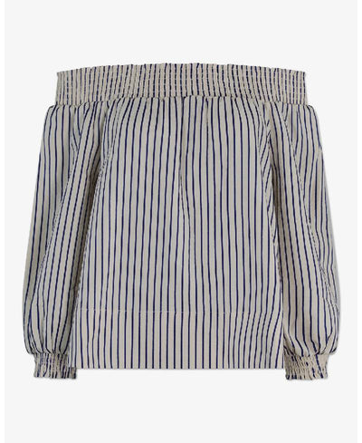 Six Ames Cordelia Bluse - C4885 Marina Stripe