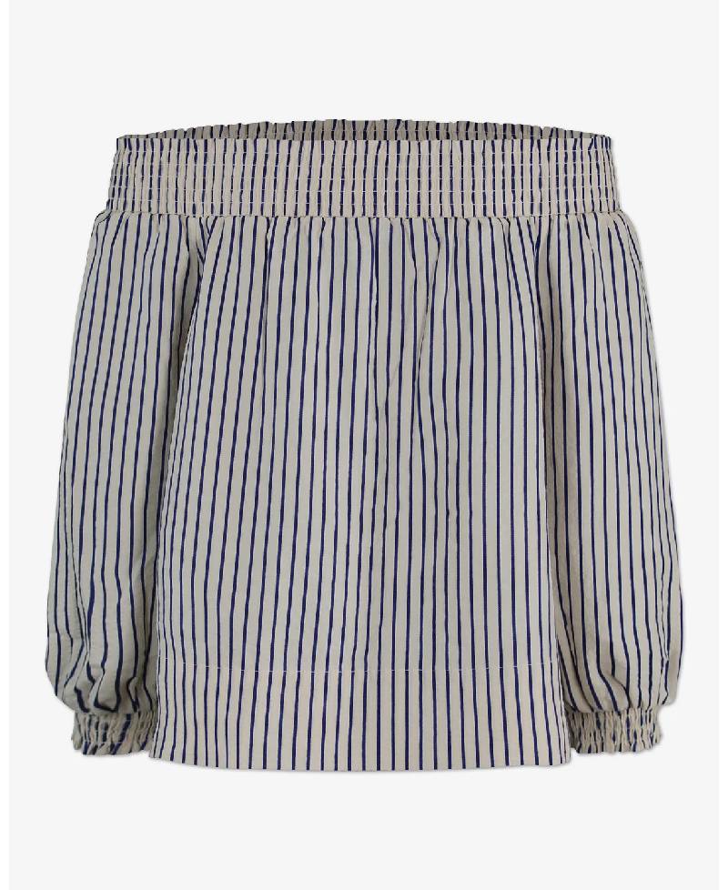 Six Ames Cordelia Bluse - C4885 Marina Stripe