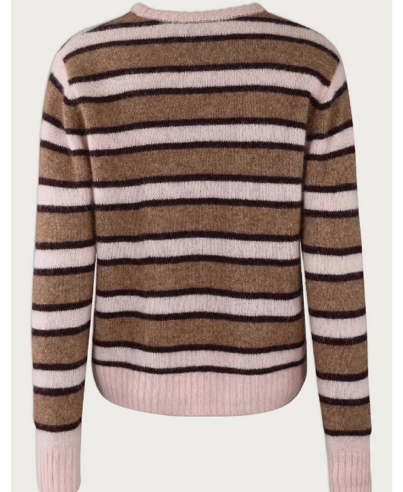 Six Ames Lily Stripe - C4125 Dusty Blush Stripe