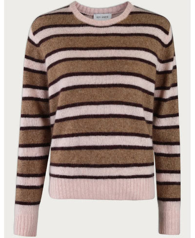 Six Ames Lily Stripe - C4125 Dusty Blush Stripe