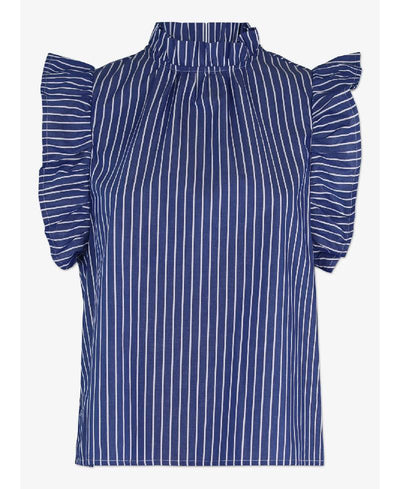 Six Ames Lucy Top - C4892 Wall Street Stripe