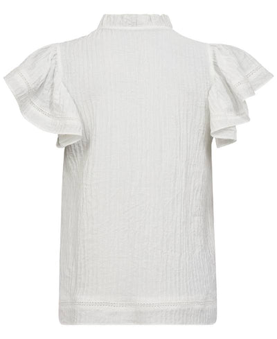 Co'Couture AlisaCC Lace Top - 11 Off White