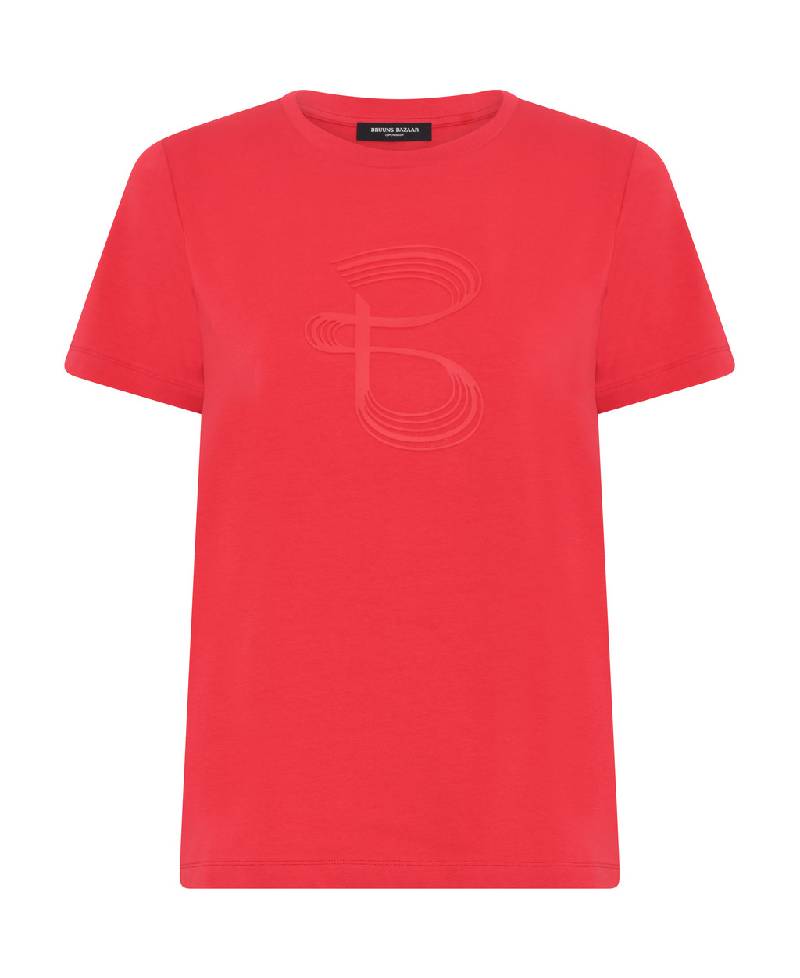 Bruuns Bazaar AlnusBBRuba Tshirt - Cherry Red