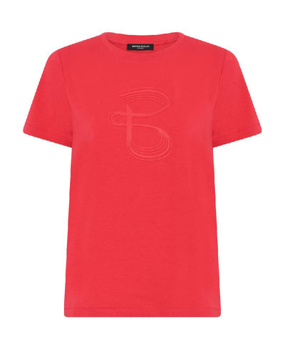 Bruuns Bazaar AlnusBBRuba Tshirt - Cherry Red