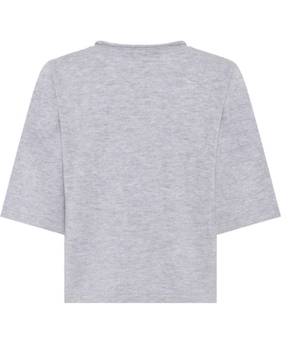 Bruuns Bazaar ChalinaBBAndra Knit - Light Grey Melange