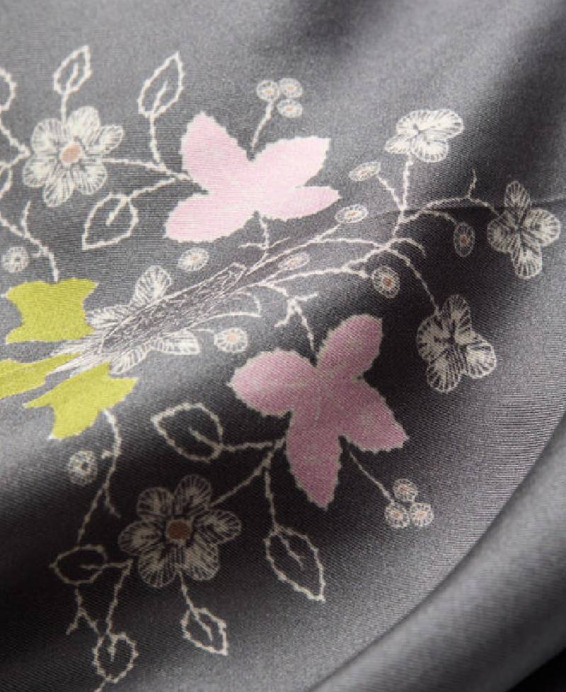 Beck Søndergaard Brodaria Sia Scarf - 1293 Forged Iron Gray