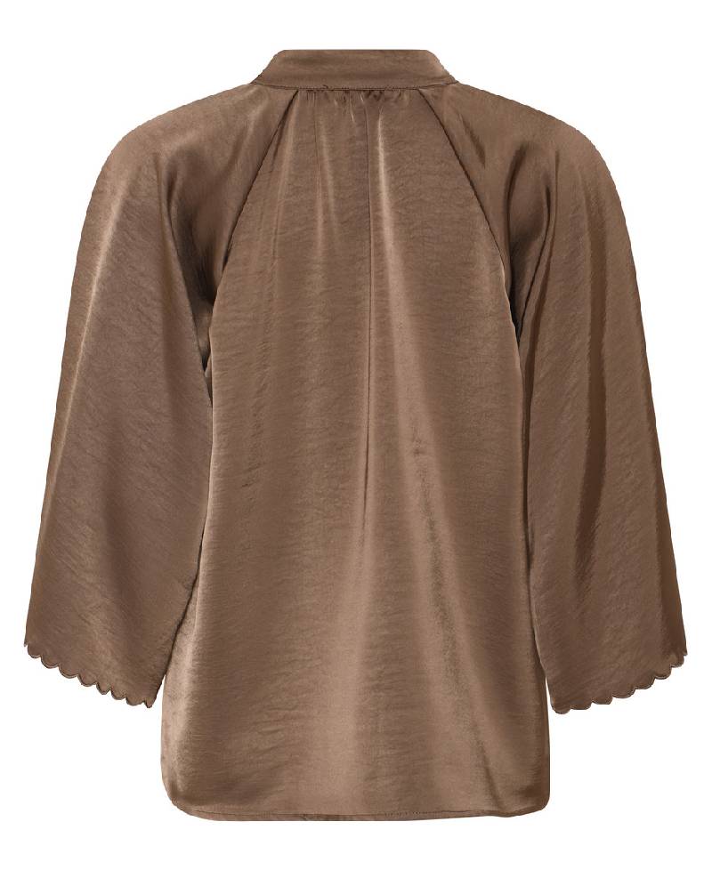 Bruuns Bazaar BeckiaBBWinny Blouse - Morel