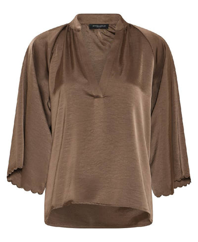 Bruuns Bazaar BeckiaBBWinny Blouse - Morel