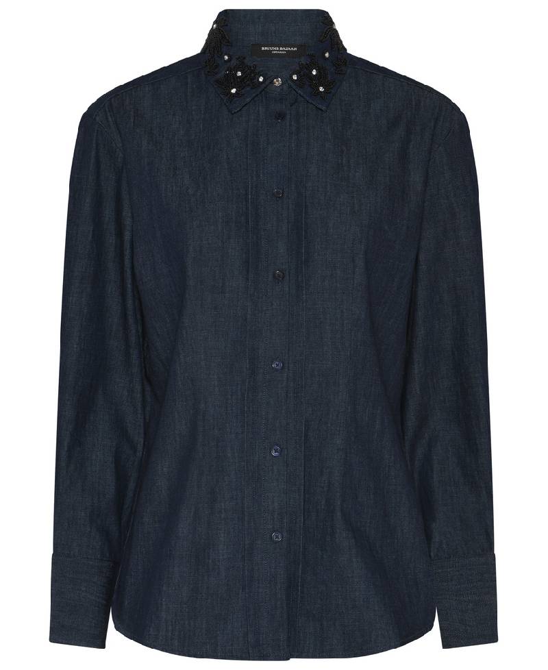 Bruuns Bazaar ChambraBBSiwa Shirt - Denim Blue