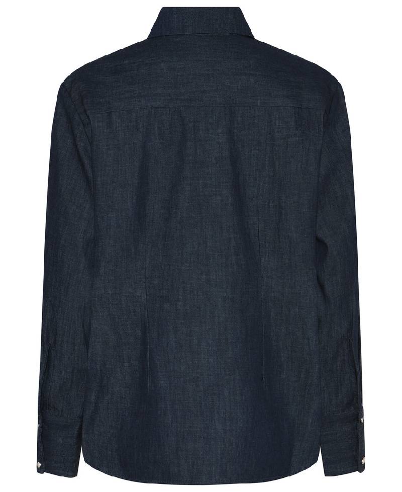 Bruuns Bazaar ChambraBBSiwa Shirt - Denim Blue