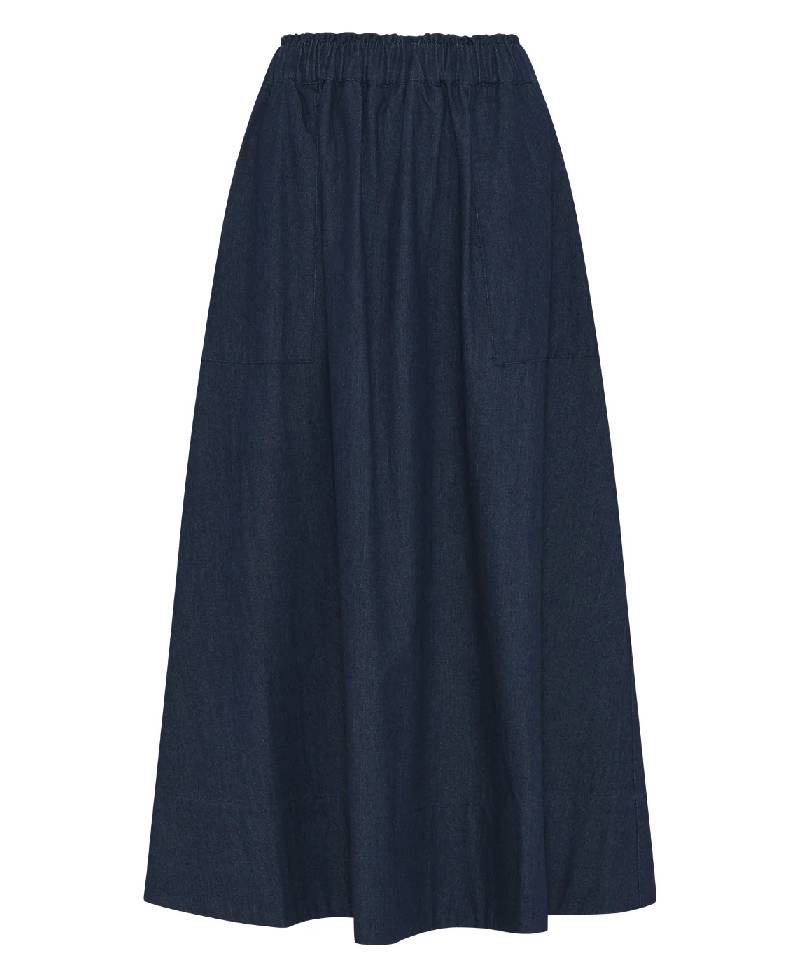 La Rouge Charlotte Skirt - Dark Denim