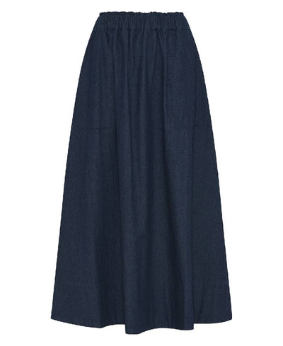 La Rouge Charlotte Skirt - Dark Denim