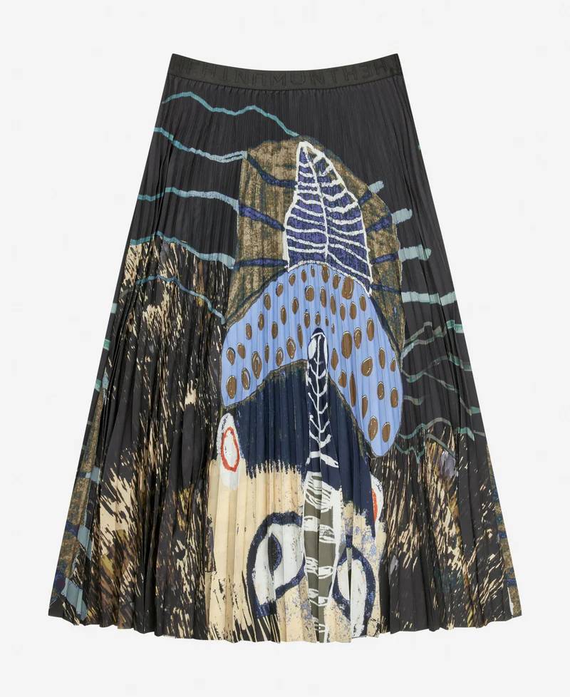Munthe Charming Nederdel - Print Black