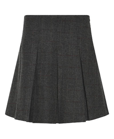 La Rouge Checki Skirt - Brown