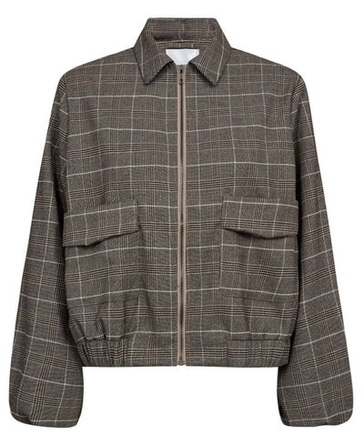 CoCouture ClaudineCC Balloon Jacket - 154 Walnut