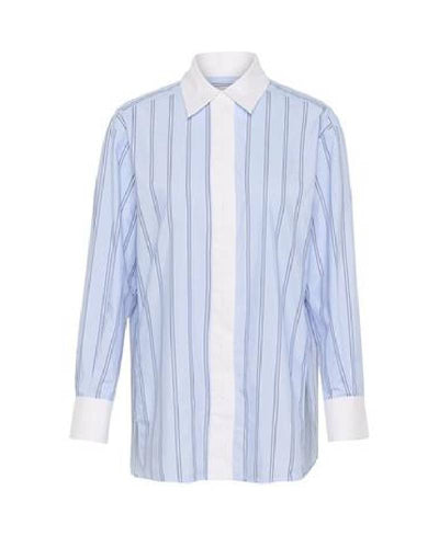 InWear MyleeIW Collar Shirt - Aqua Blue