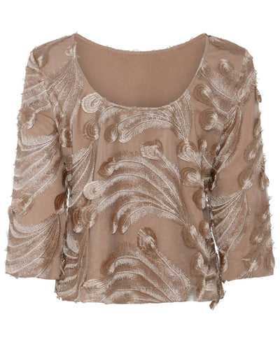 Bruuns Bazaar DandelionBBIgnara Blouse - Roasted Grey Khaki