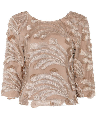 Bruuns Bazaar DandelionBBIgnara Blouse - Roasted Grey Khaki