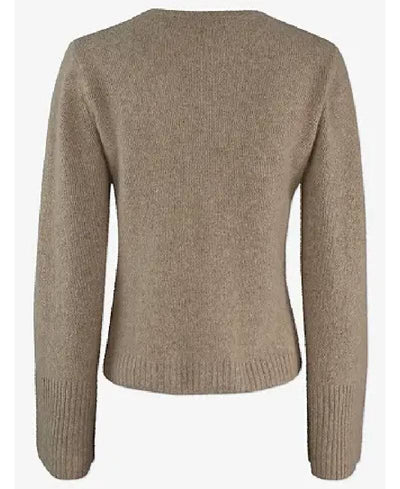 Six Ames Duna Strik Cardigan - C4577 Beige Melange