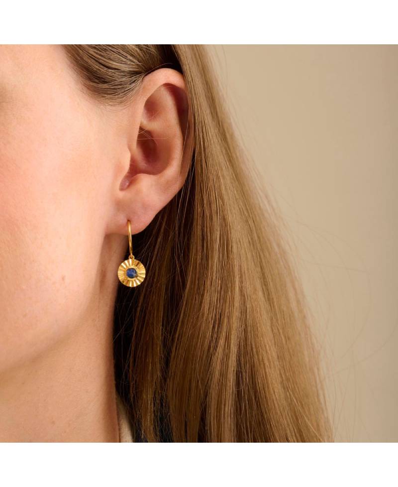 Pernille Corydon Autumn Sky Earrings Size 22mm e-674-gp