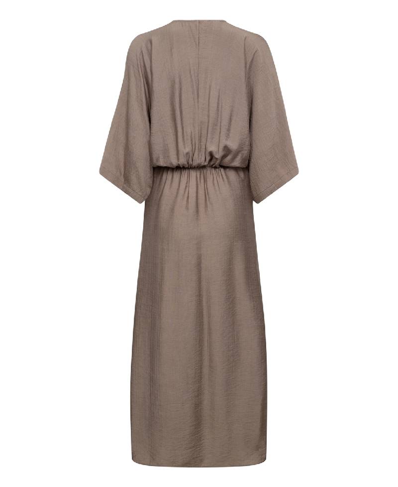 CoCouture Heracc Knot Dress - Walnut
