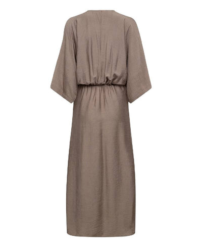 CoCouture Heracc Knot Dress - Walnut
