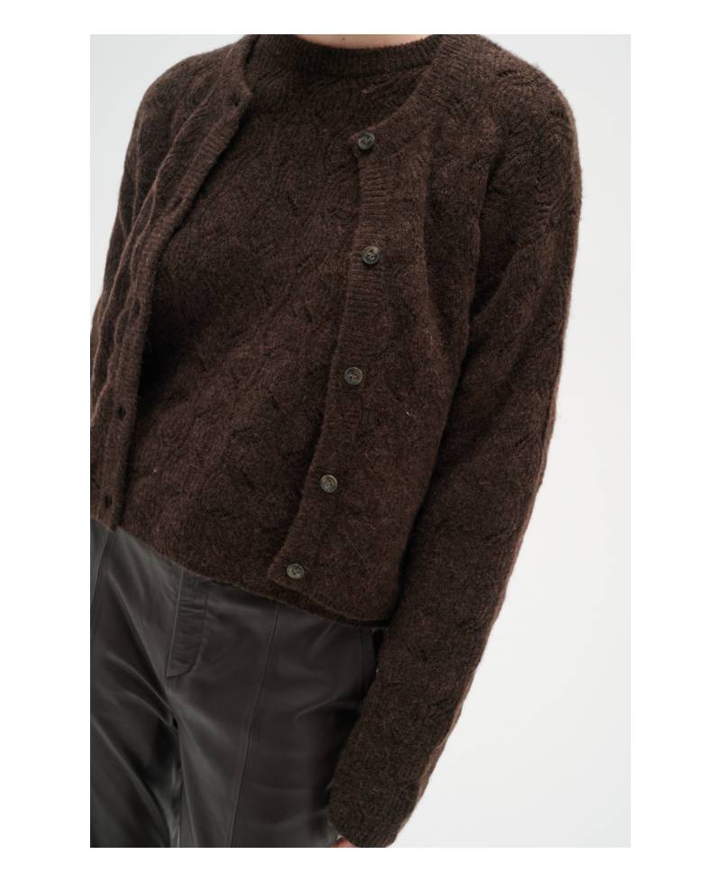 InWear RodasIW Cardigan - Americano Melange