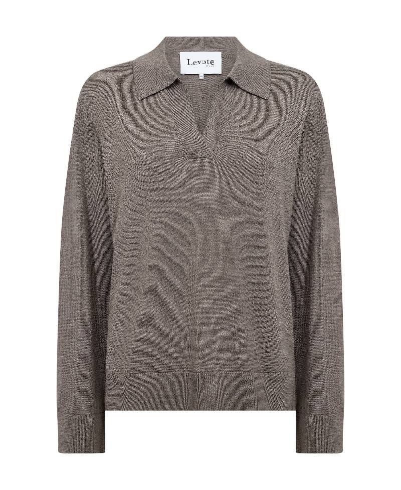 Levete Room LR-Ismaila 9 Knit - L865 Walnut