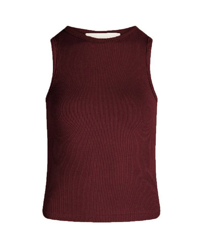 La Rouge Lisa Singlet - Aubergine