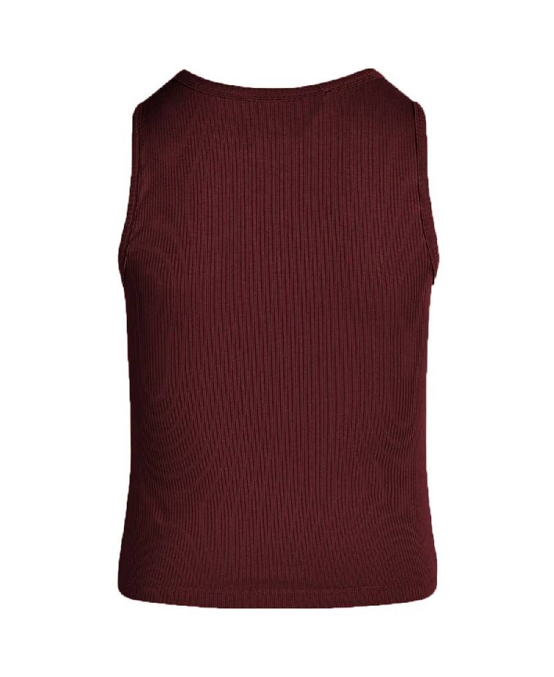 La Rouge Lisa Singlet - Aubergine