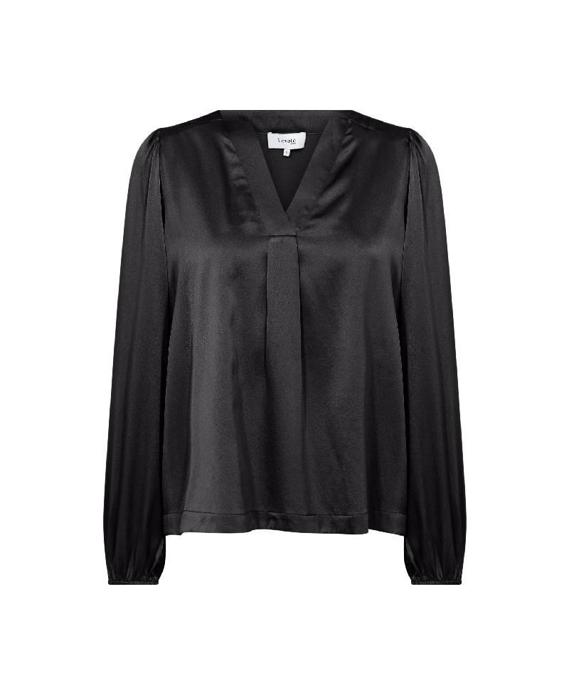 Levete Room LR-Gale 4 Blouse - L999 Black