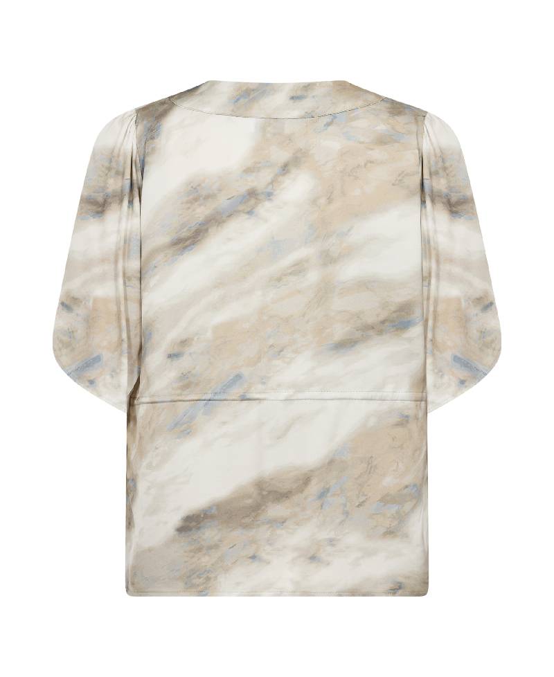 Levete Room LR-Luisa 1 Bluse - L263C Nordic Breeze Combi