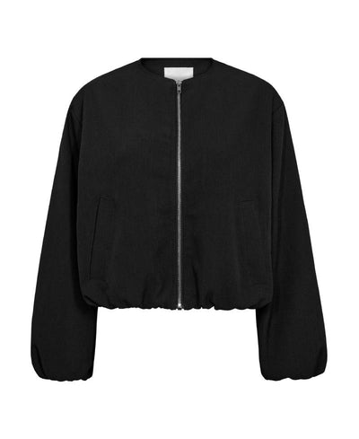 Co' Couture LunaCC Ballon Zip Jacket - Black