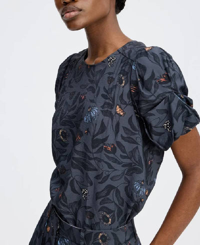 Munthe Lustanna Bluse - Charcoal