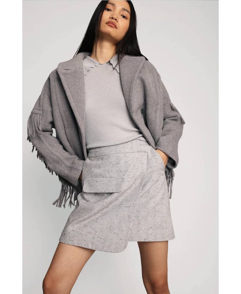 Munthe - Express Skirt - Grey