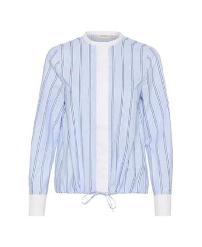 InWear MyleeIW Drawstring Shirt - Aqua Blue