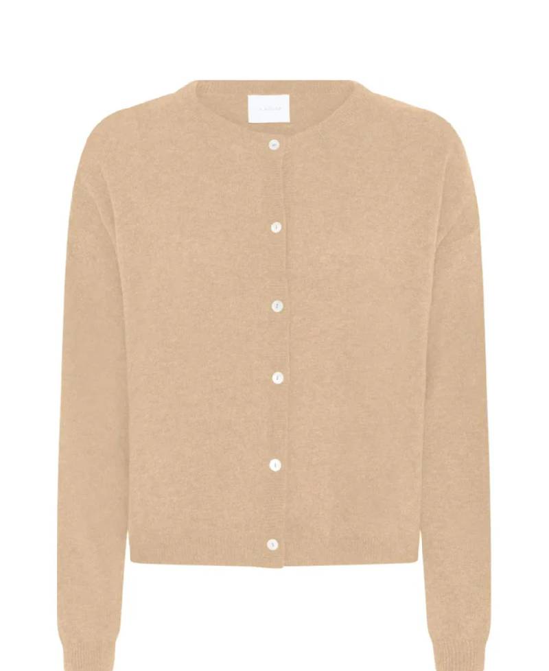 La Rouge Cassandra Knit Cardigan - Sand Melange