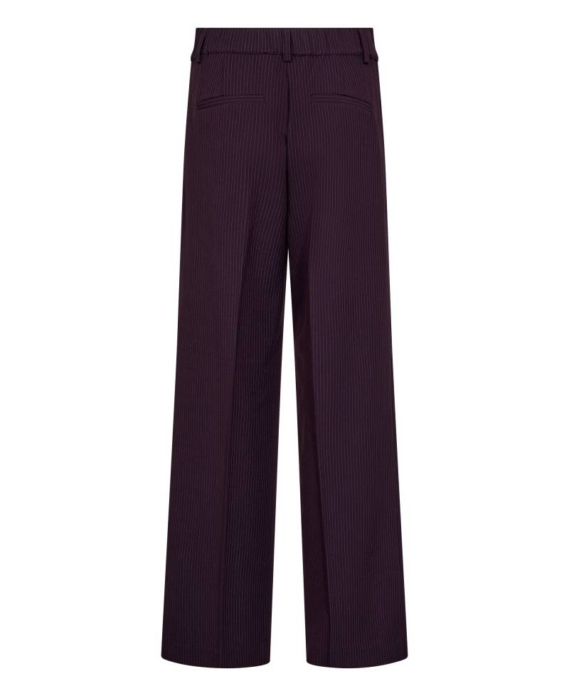 CoCouture NolanCC Wide Pant - 67 Plum