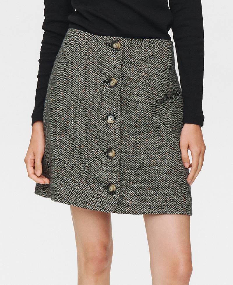 Nümph Nuavey Mini Skirt - 0000 Caviar