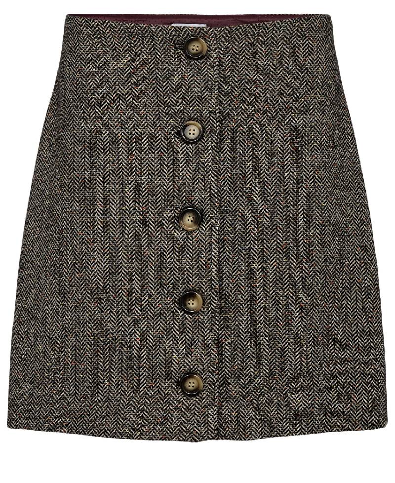 Nümph Nuavey Mini Skirt - 0000 Caviar