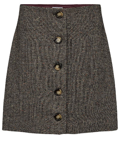 Nümph Nuavey Mini Skirt - 0000 Caviar