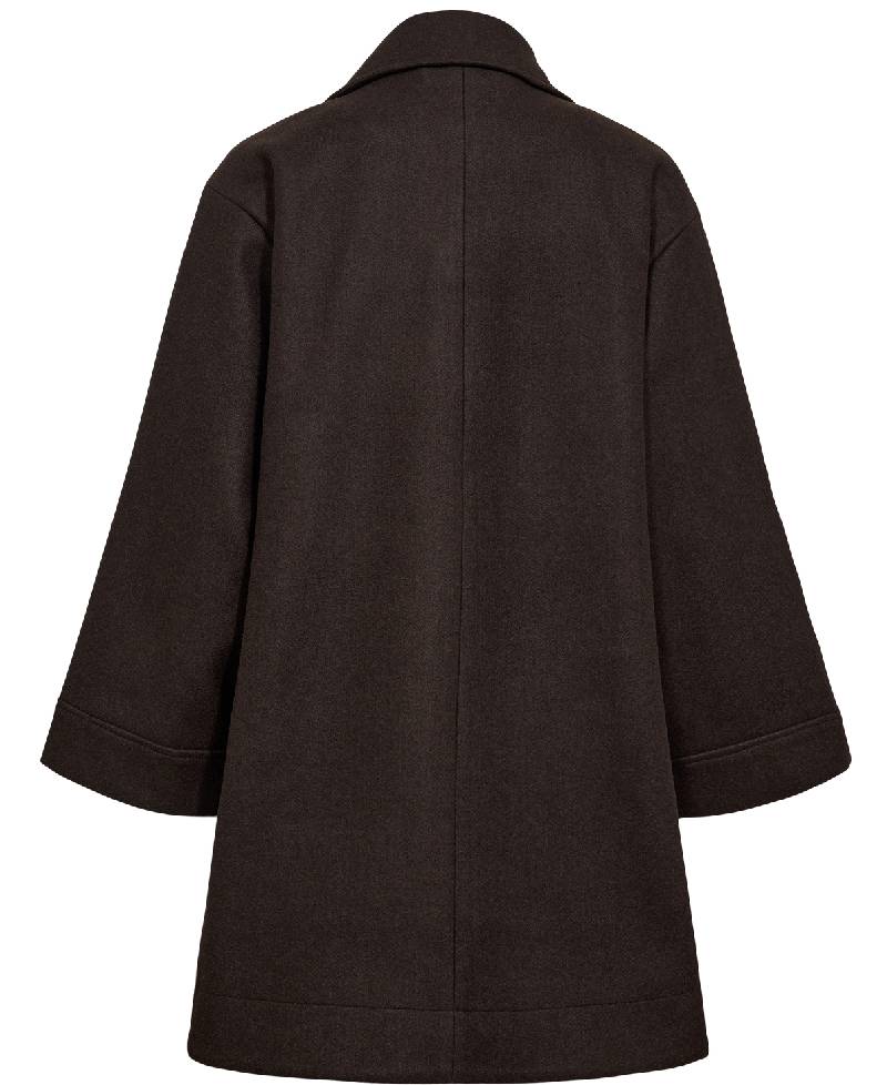 Nümph Nukimberly Coat - 5698 Black Coffee
