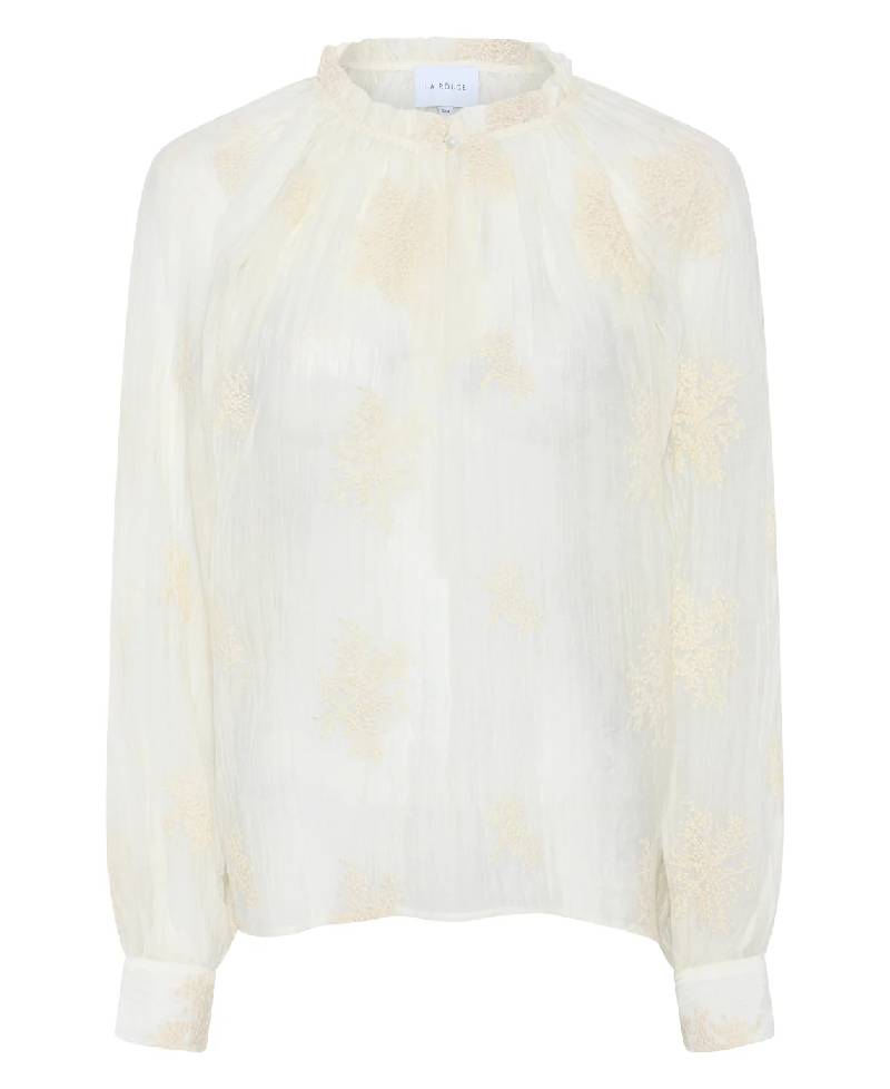 La Rouge Pretty Blouse - Sand